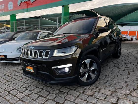 JEEP COMPASS 2.0 16V FLEX LONGITUDE AUTOMÁTICO JEEP COMPASS 2.0 16V FLEX LONGITUDE AUTOMÁTICO